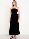 fit & flare drop-waist maxi dress