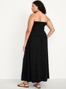 fit & flare drop-waist maxi dress