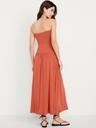 fit & flare drop-waist maxi dress