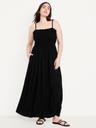 fit & flare sleeveless maxi dress