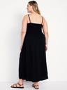 fit & flare sleeveless maxi dress