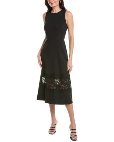 fit and flare with lace detail anne black