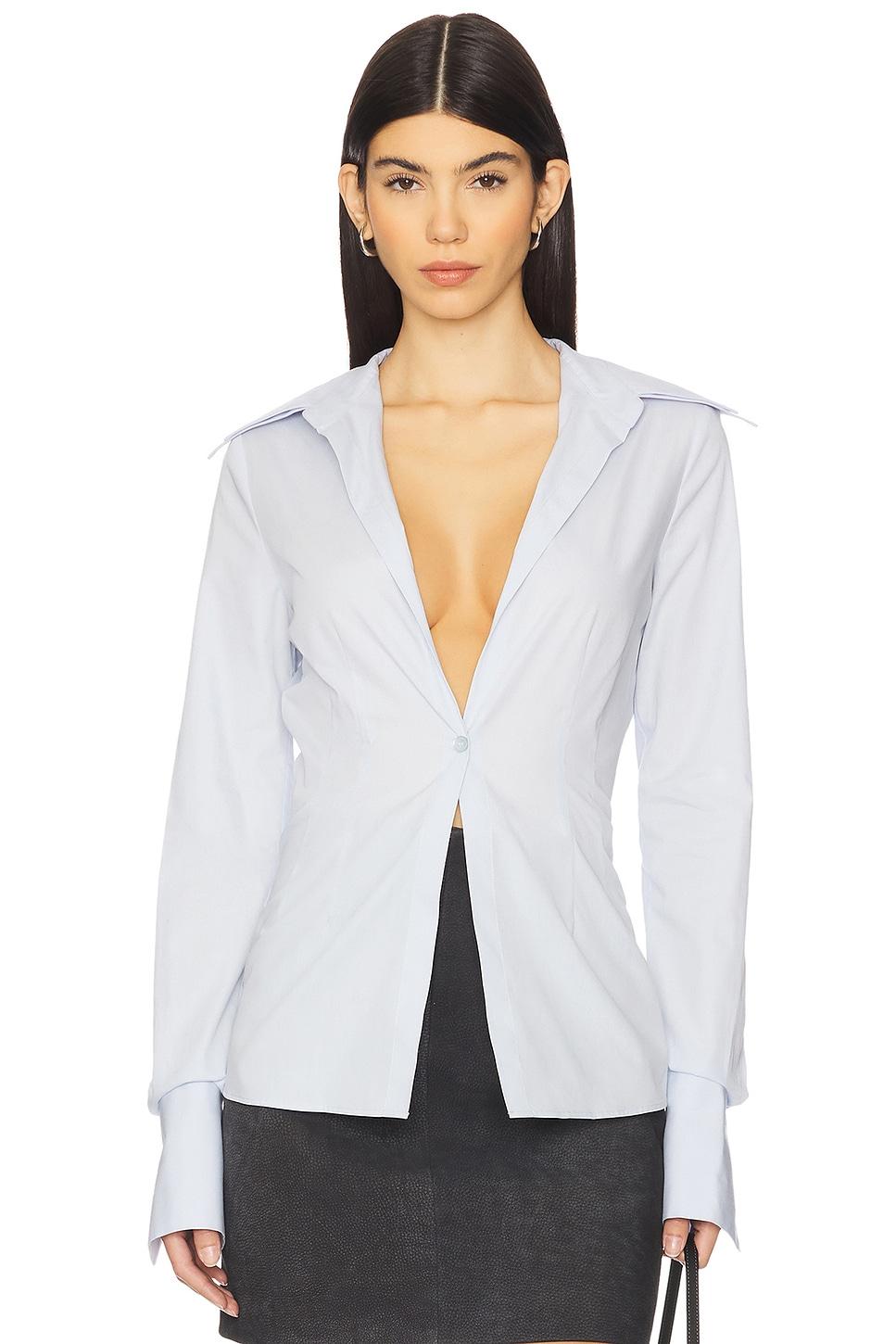 fitted button down