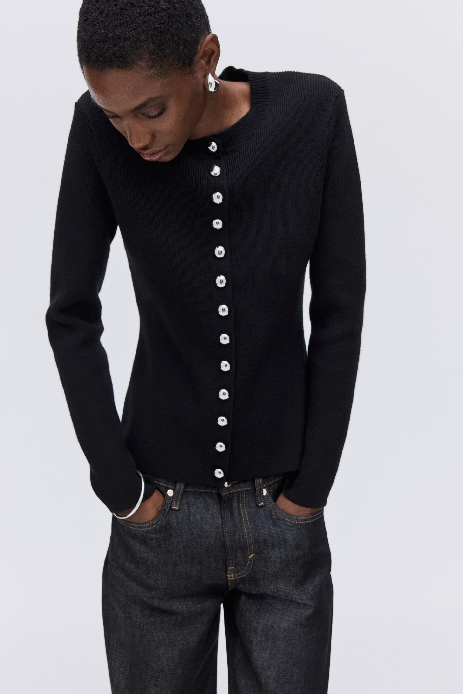 fitted cardigan