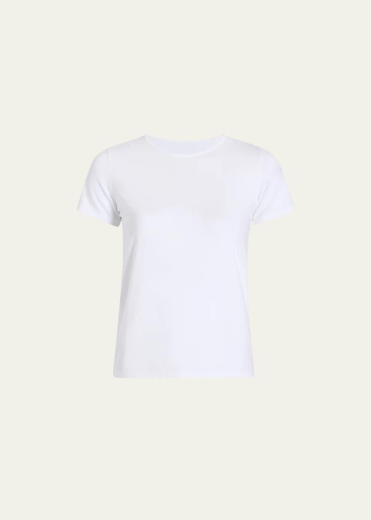 fitted cotton tee