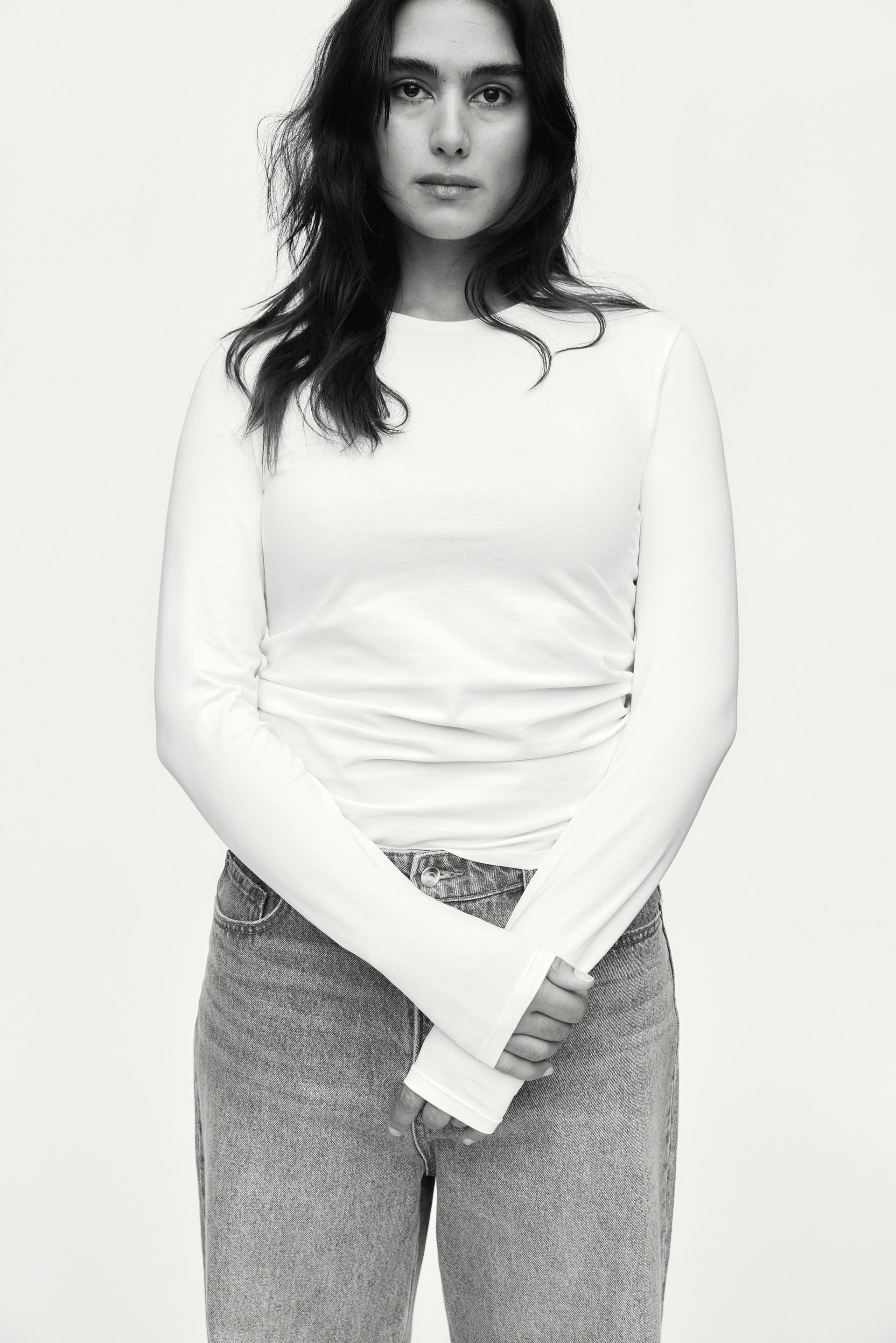 fitted cotton top