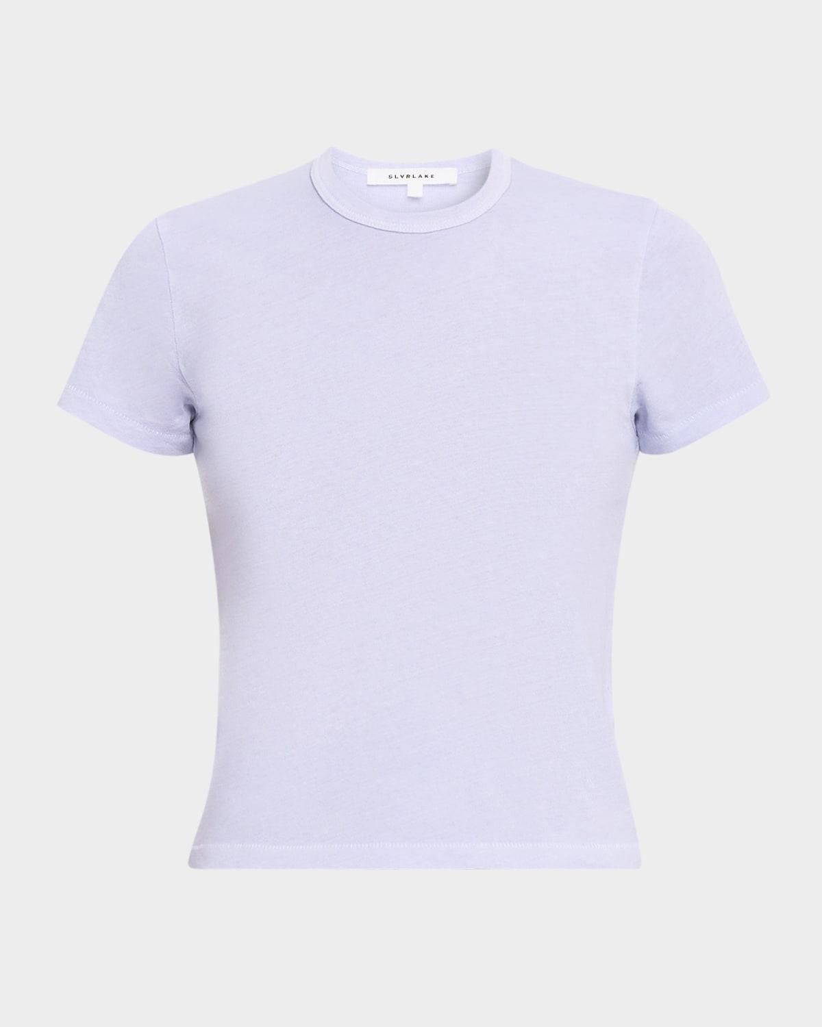 fitted cropped baby tee