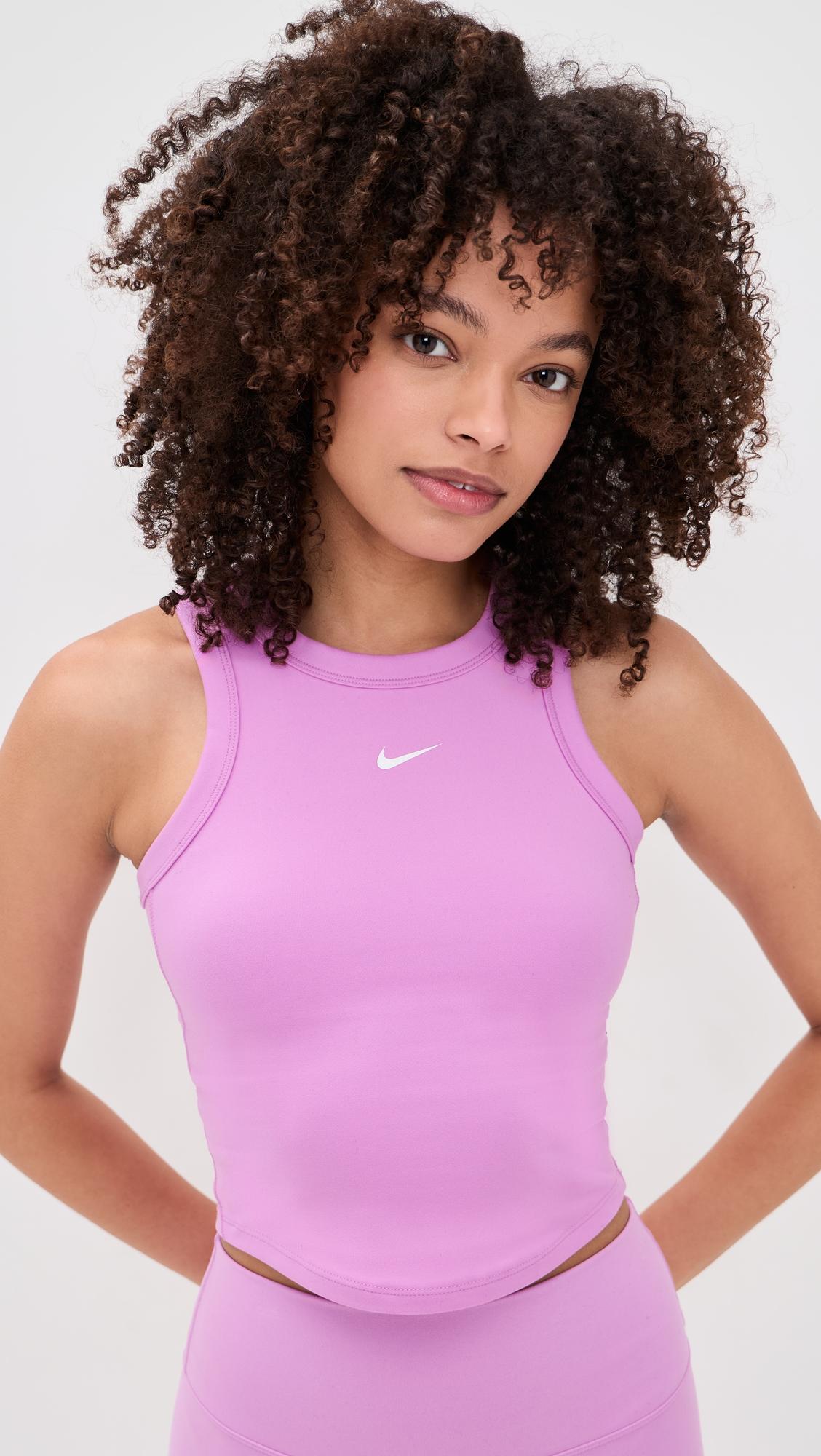 fitted dri-fit crop tank