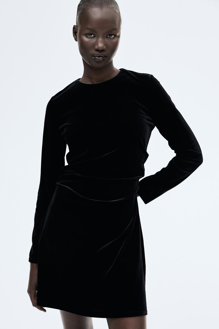 fitted jersey dress