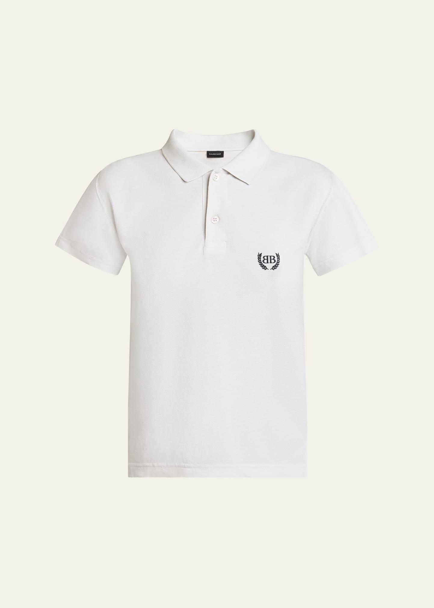 fitted polo shirt