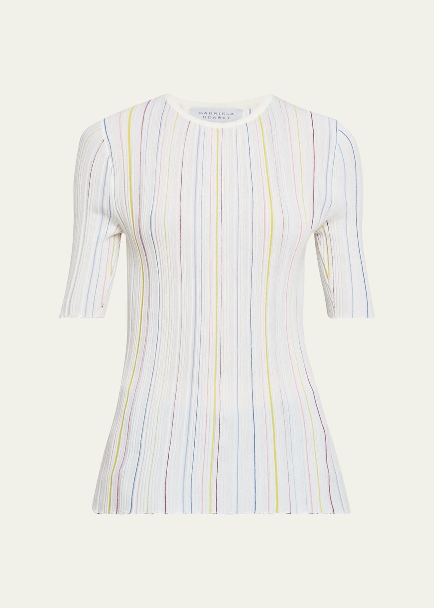 fitz stripe wool top
