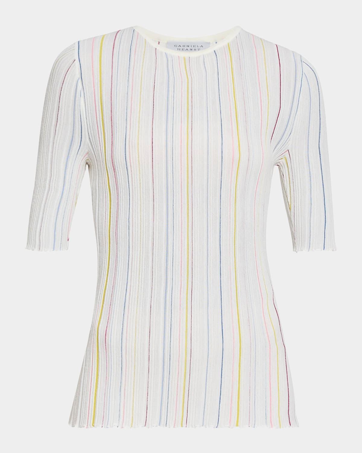 fitz stripe wool top