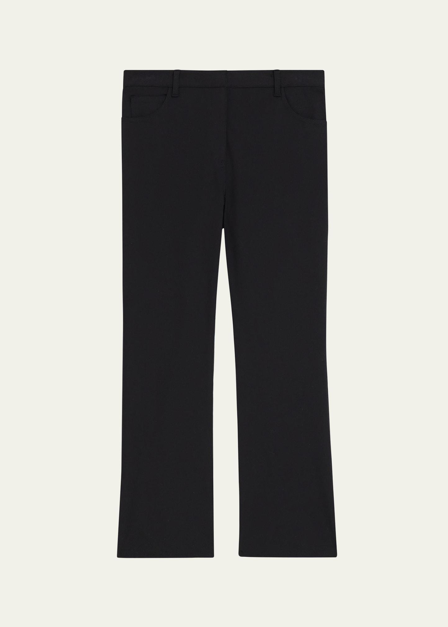 five-pocket kick flare pants
