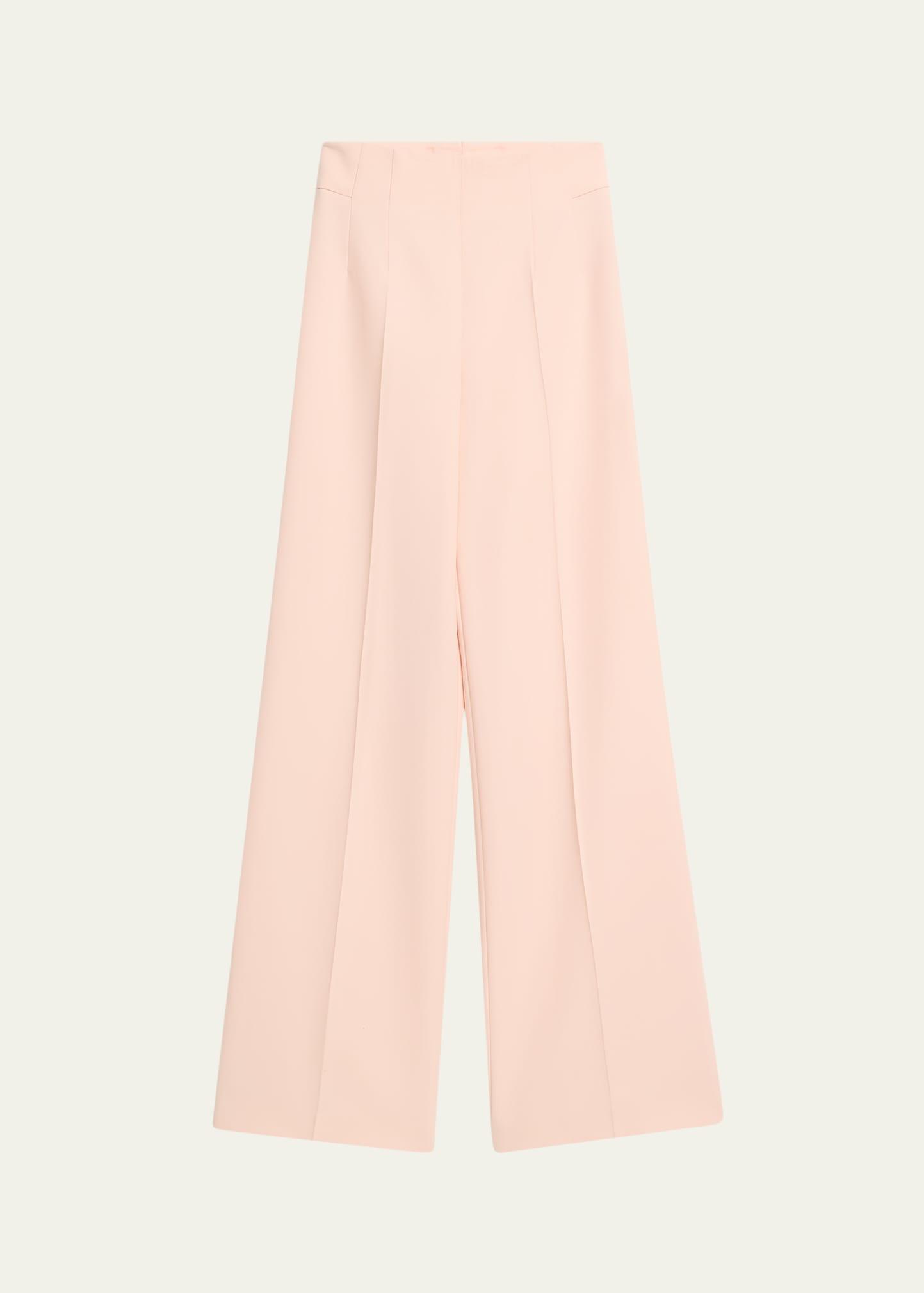 fiyuki double-face wool pants