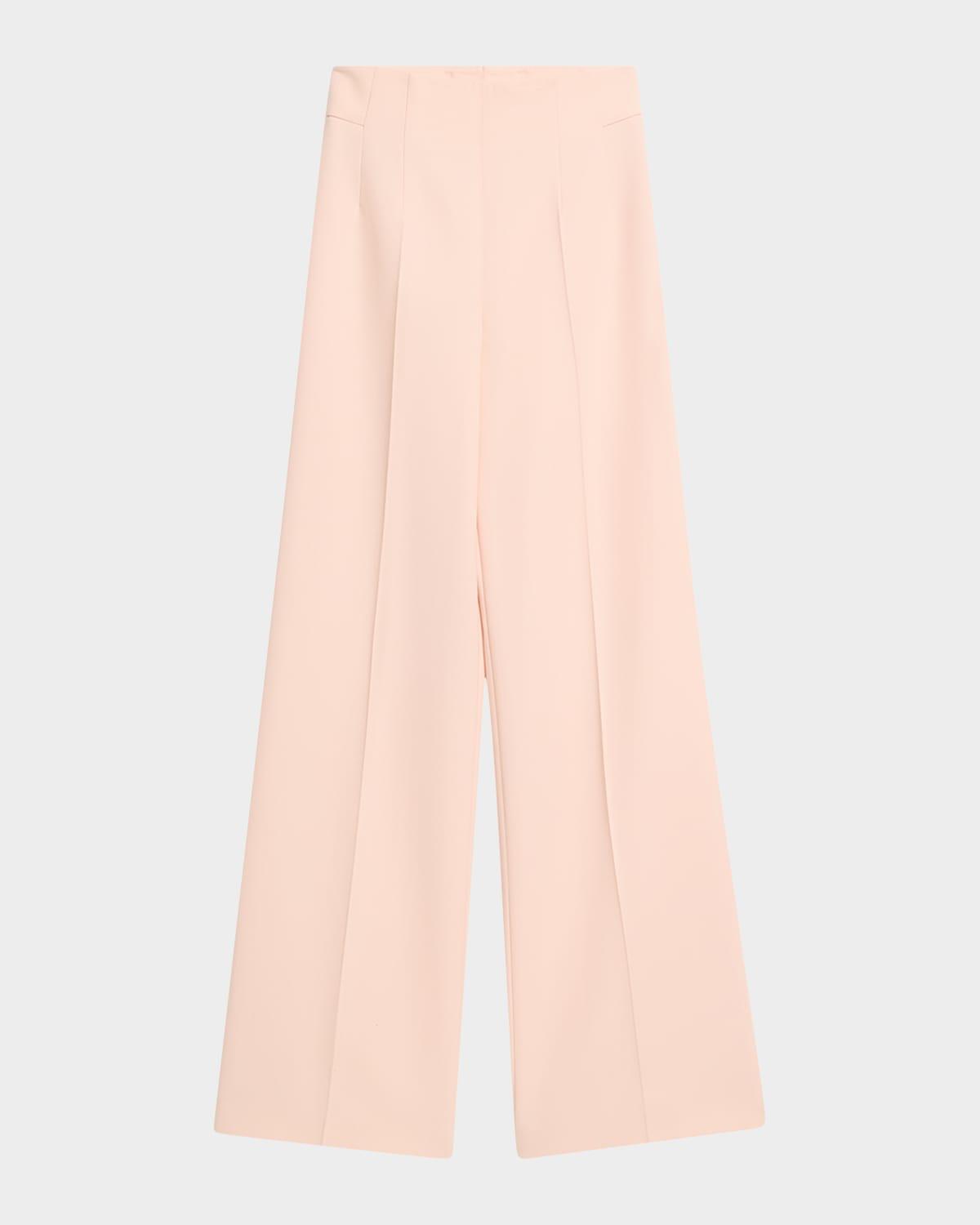 fiyuki double-face wool pants