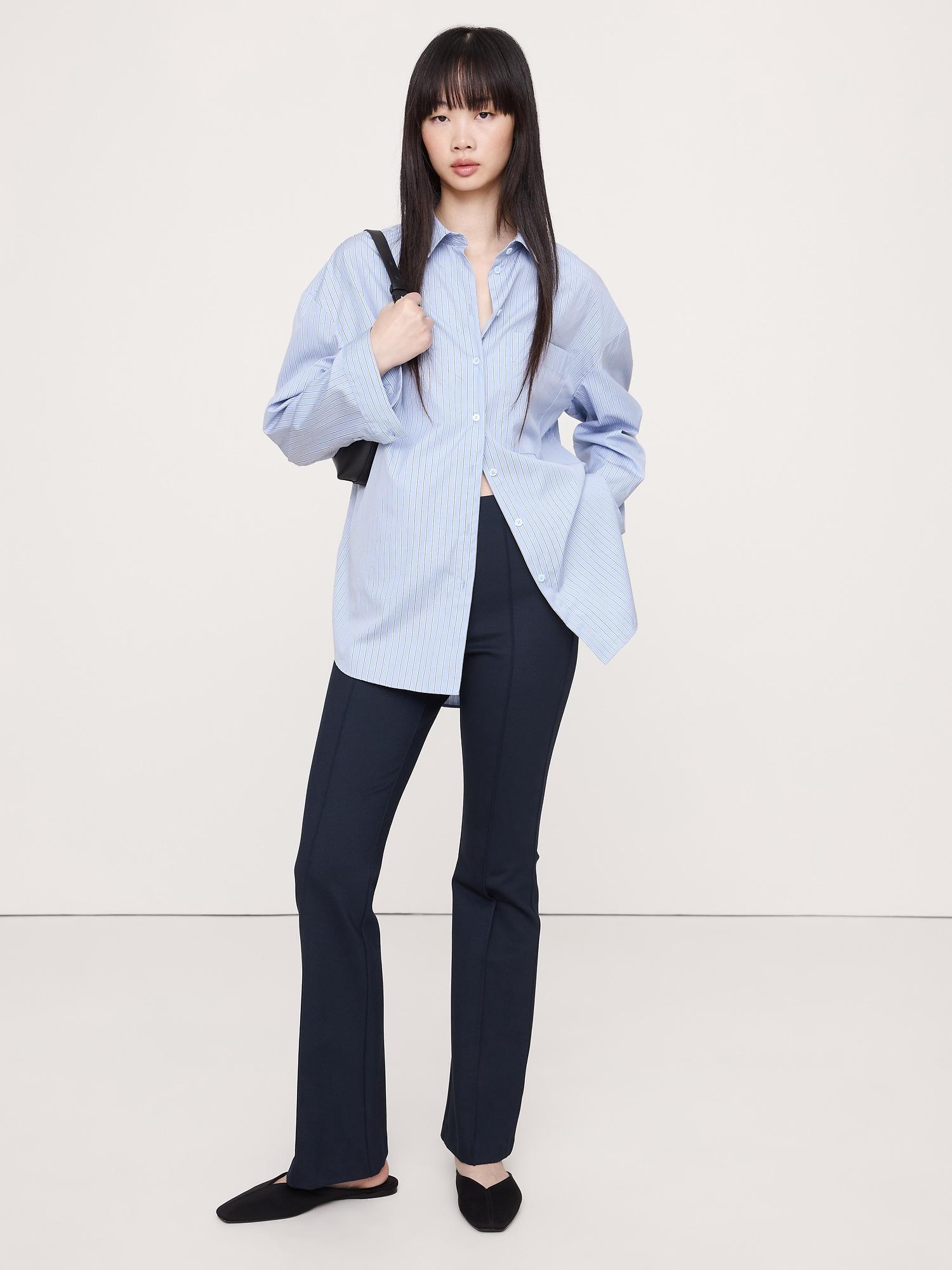 flare everywhere ponte pull-on pant