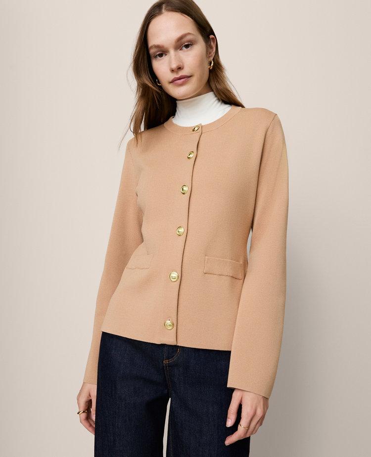 flare sleeve cardigan