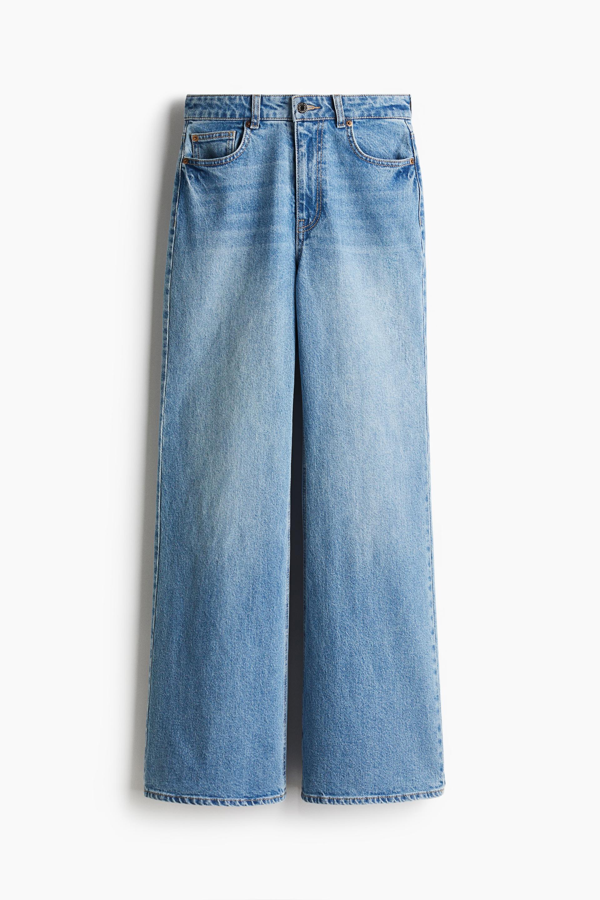 flared high jeans
