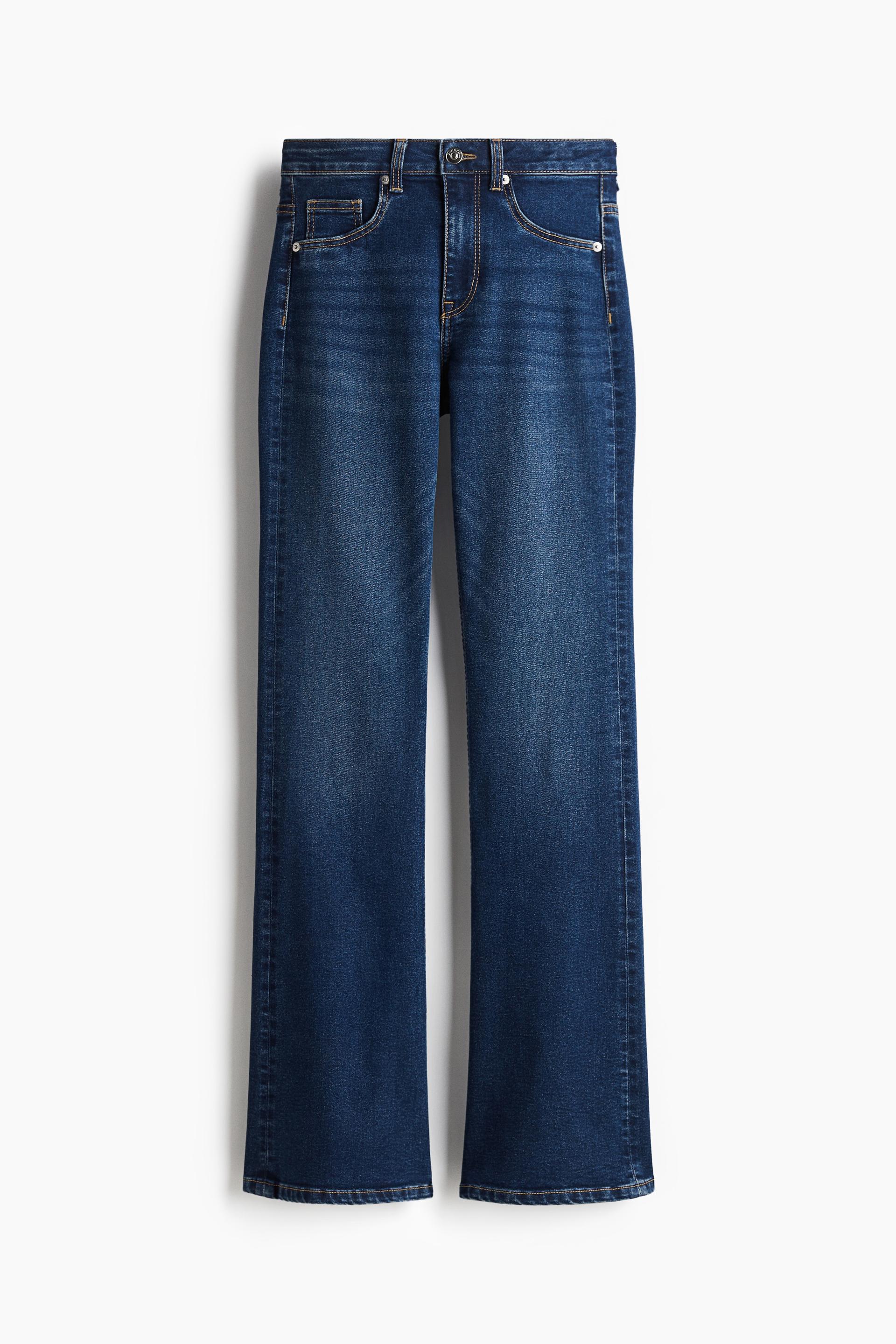 flared high jeans
