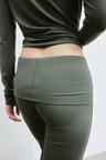 flared jersey pants