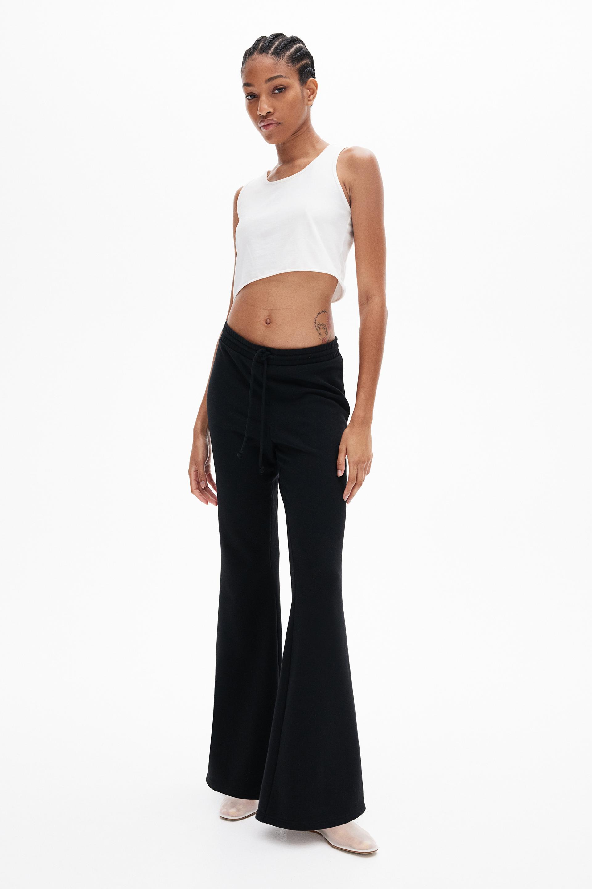 flared joggers