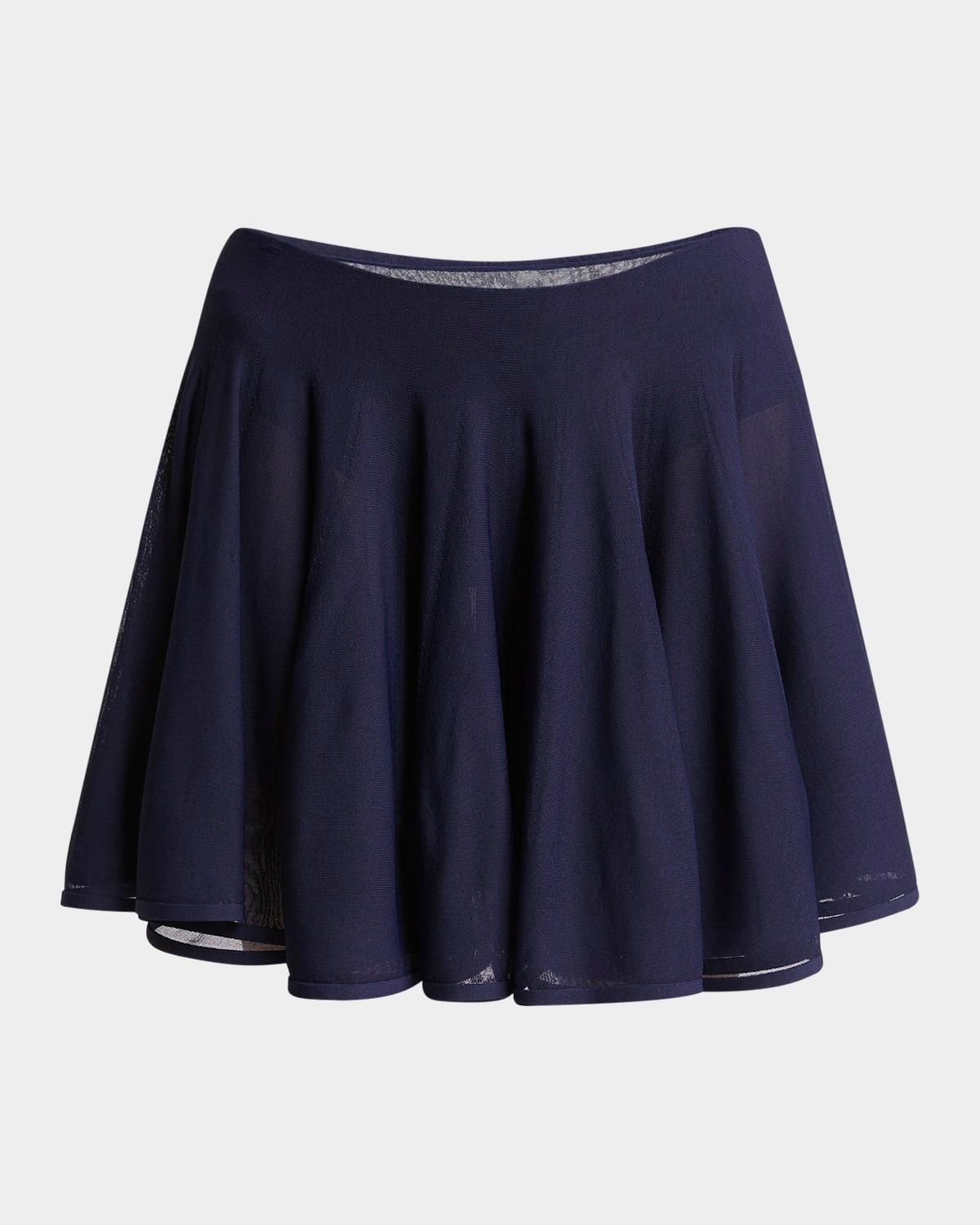 flared mini skirt