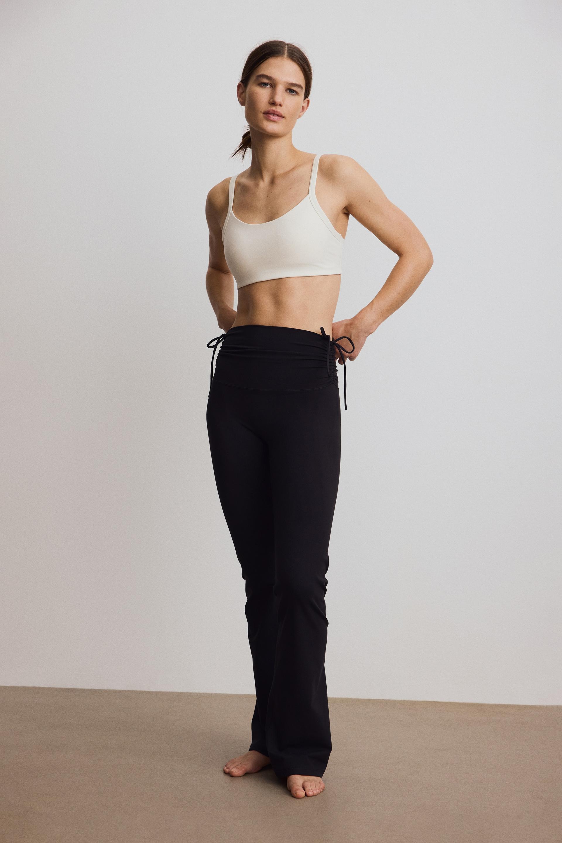 flared sports leggings with softmove™