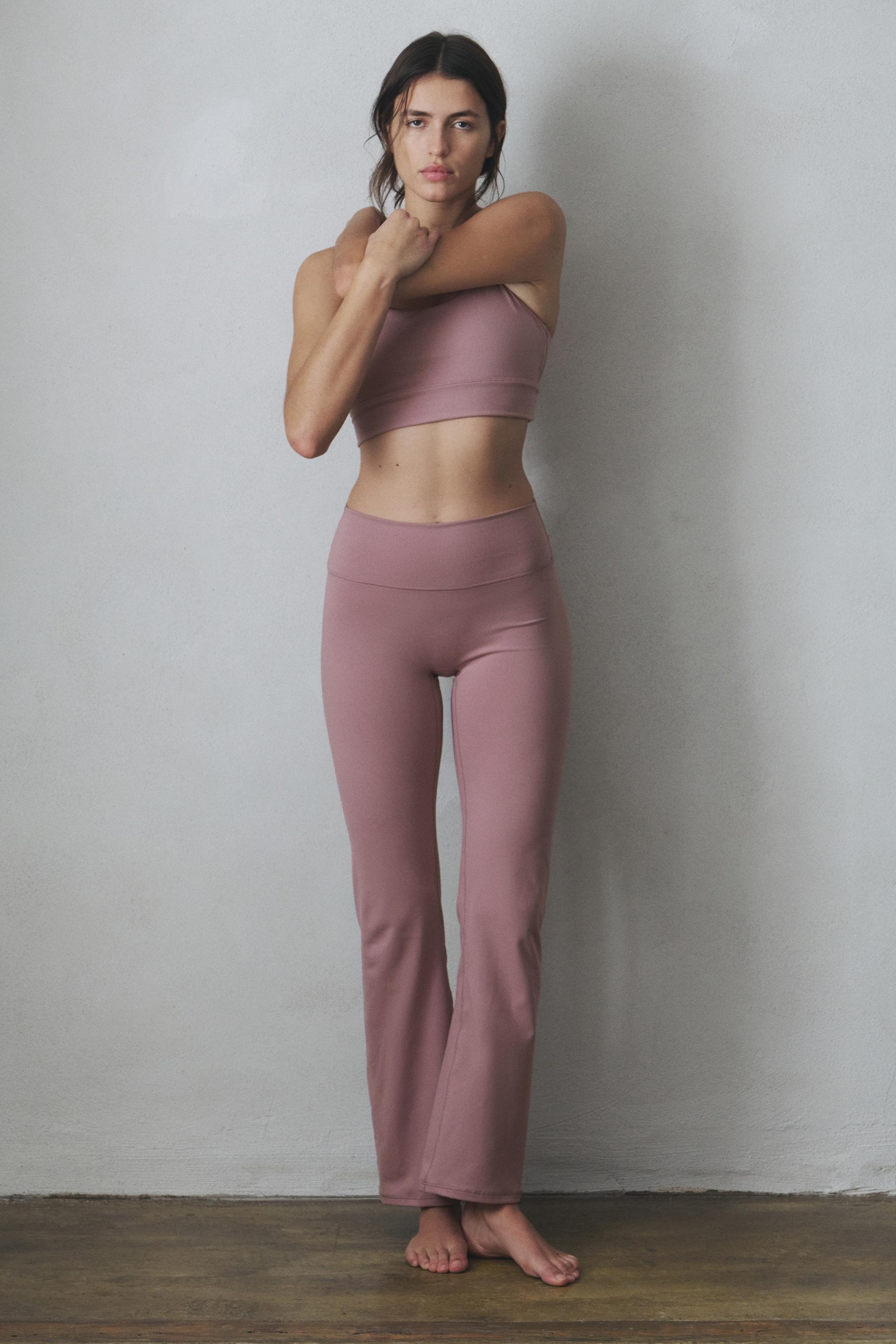 flared yoga leggings with softmove™