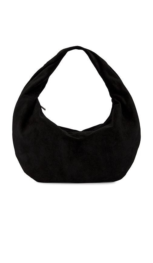 flattered alva shoulder bag in black.