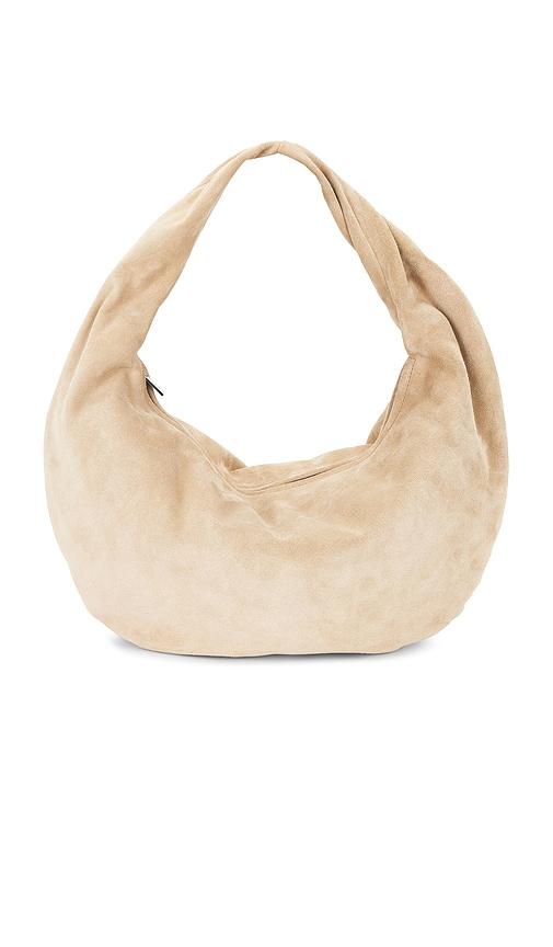 flattered alva shoulder bag in tan.