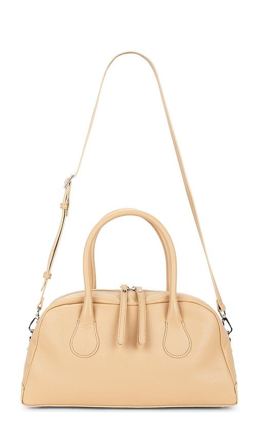 flattered leia shoulder bag in yellow.