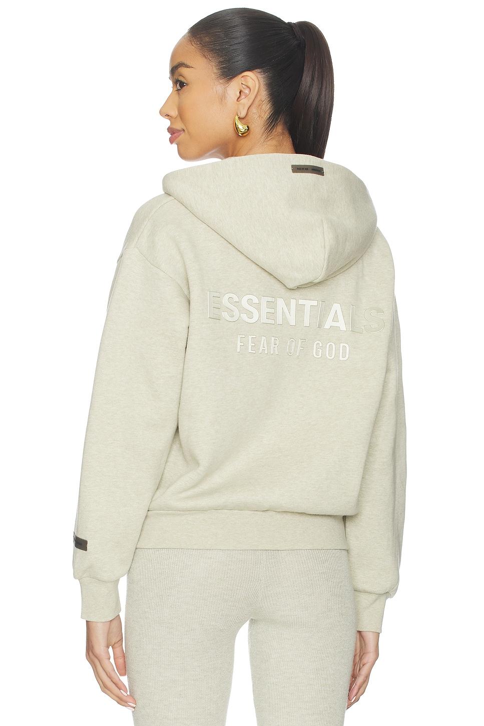 fleece classic fit zip-up hoodie