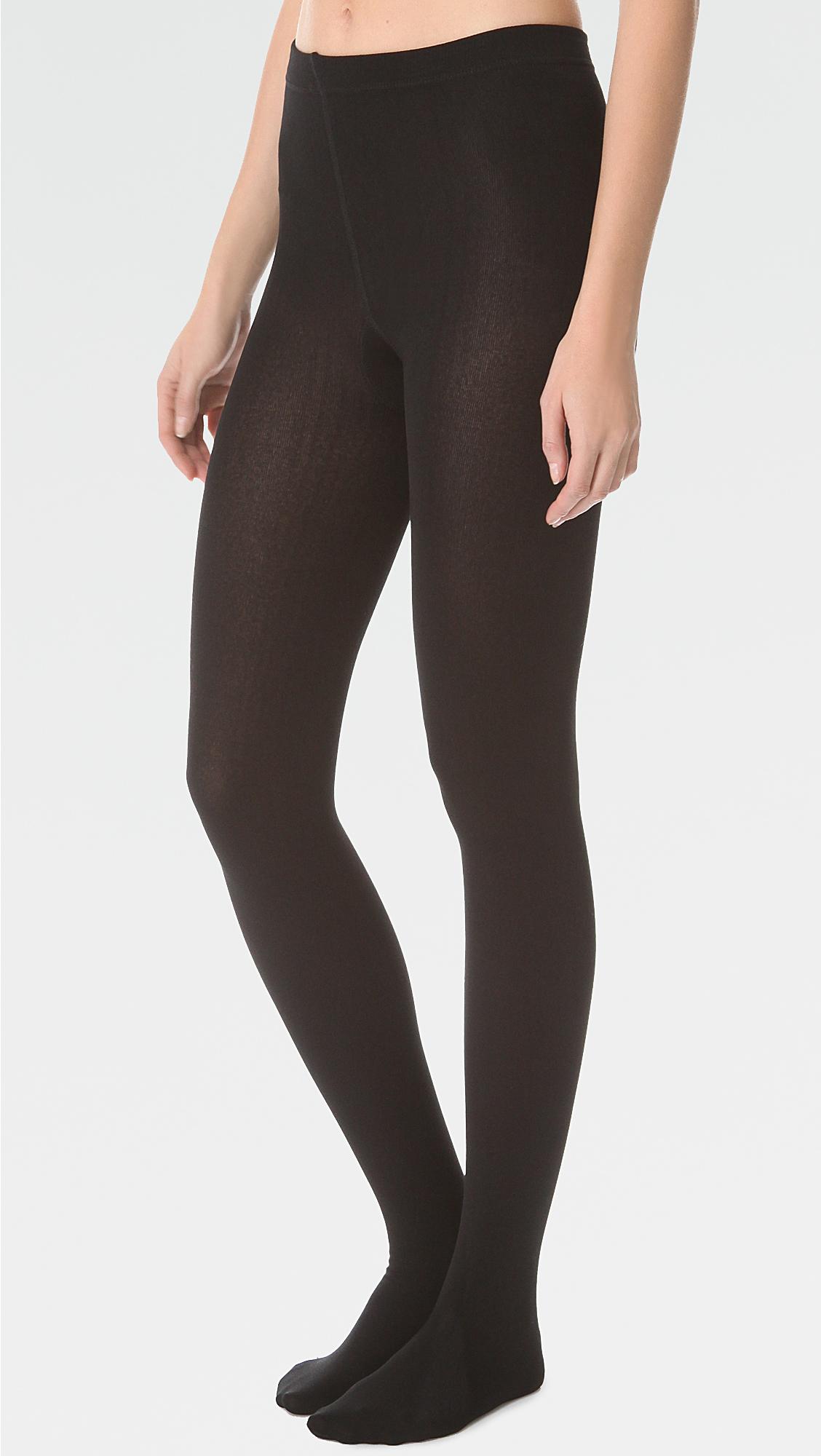fleece lined tights