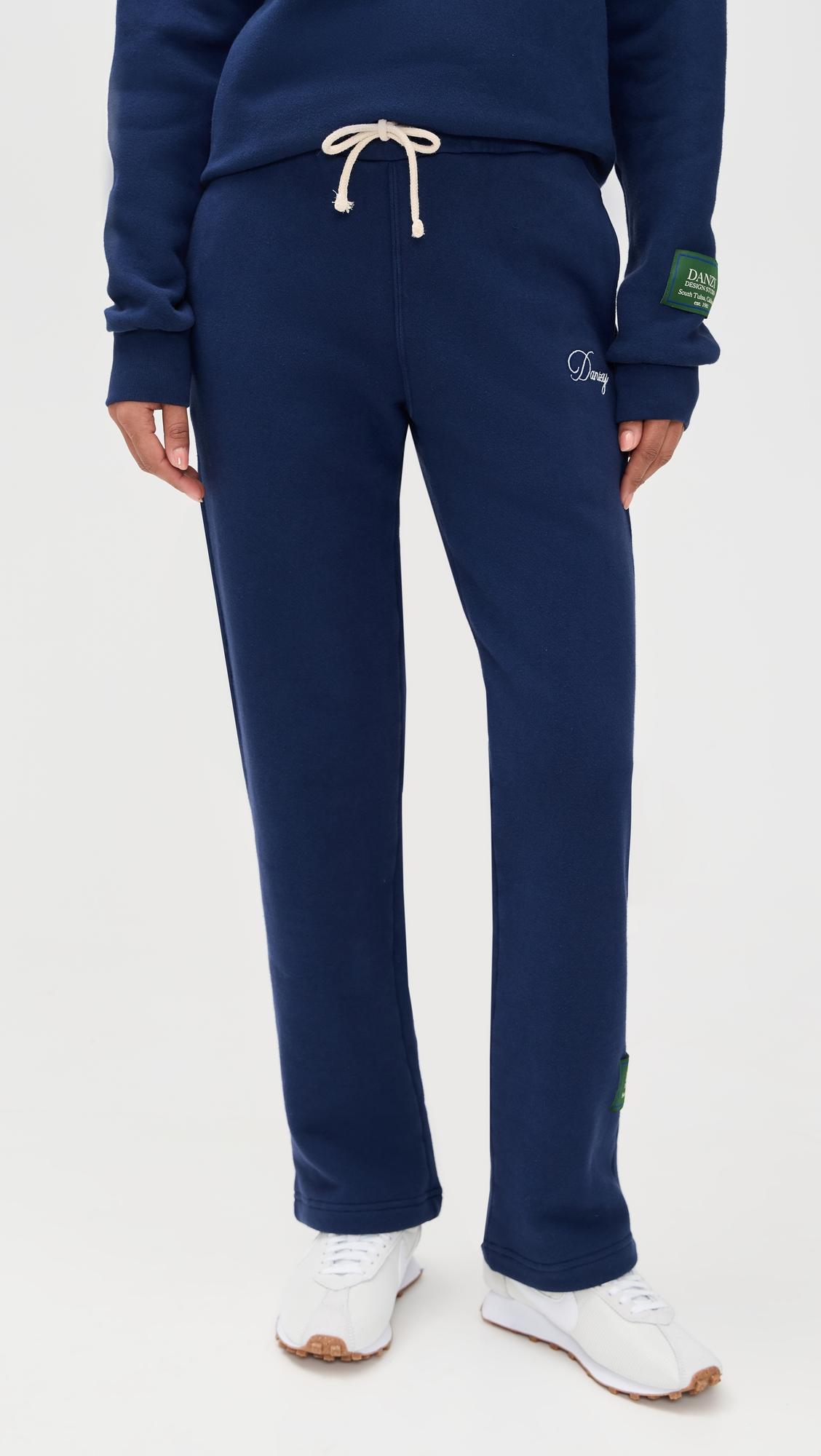 fleece straight leg pants