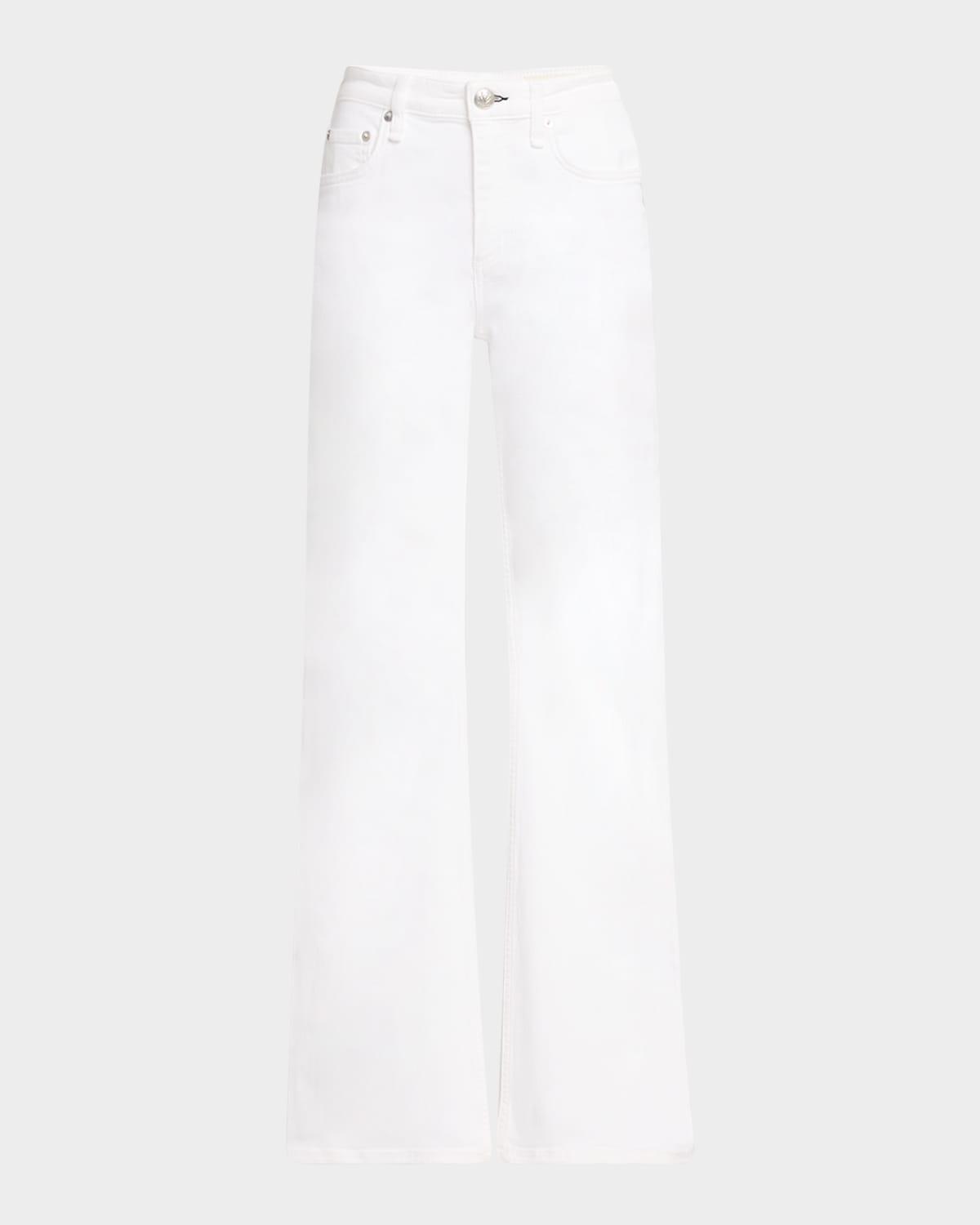flexi dahlia mid-rise flare jeans