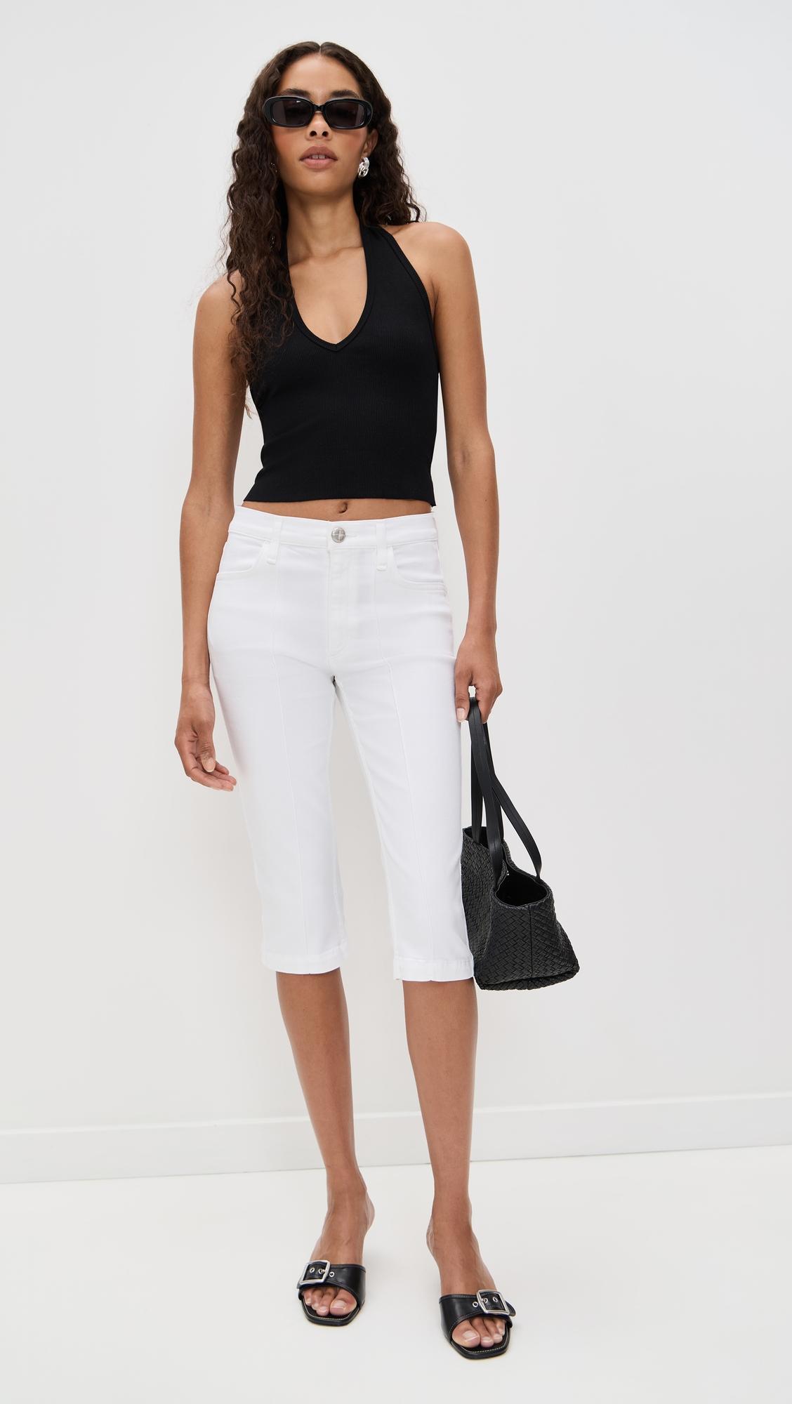 flexi kit mid-rise capri shorts