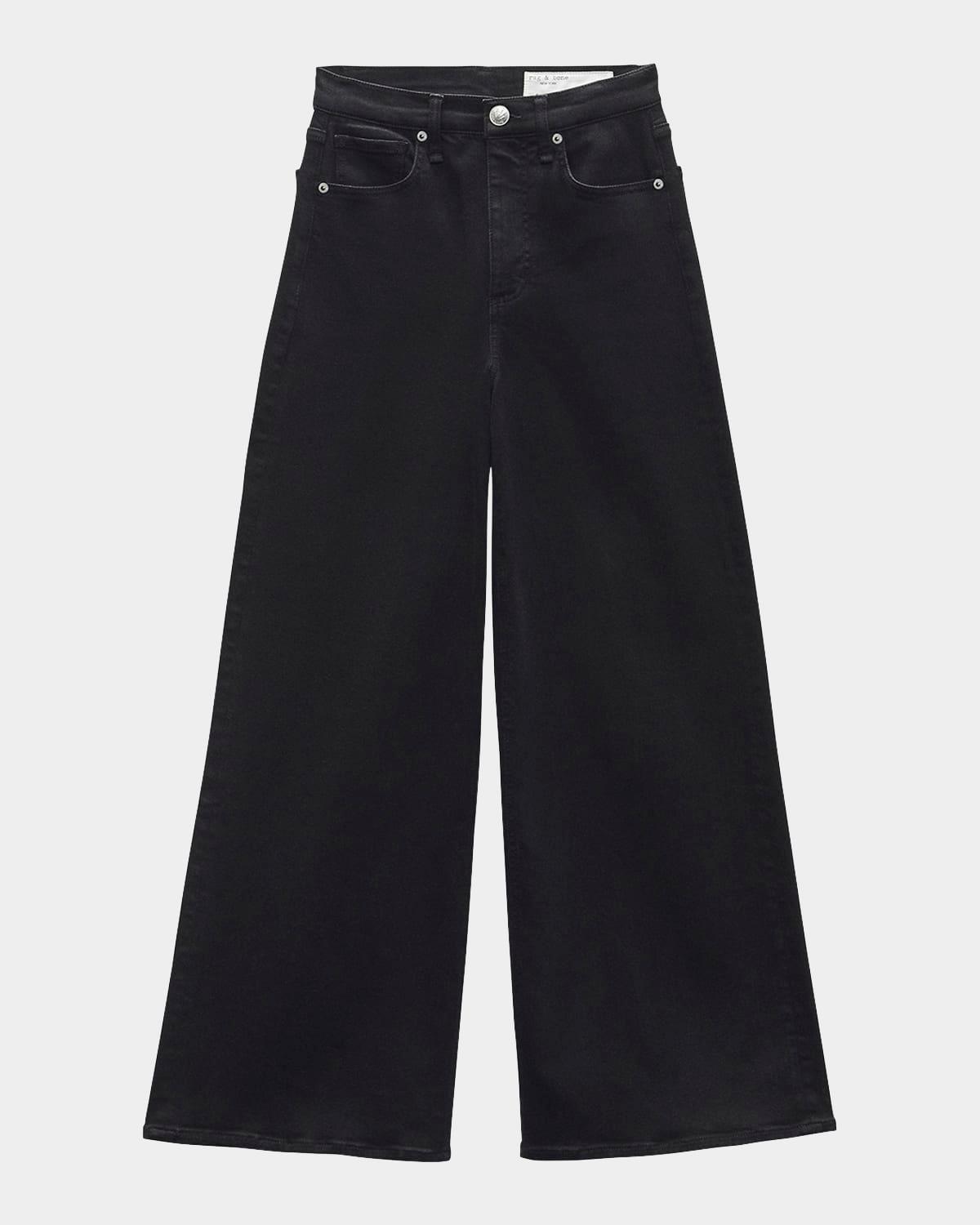 flexi sofie ankle wide-leg jeans