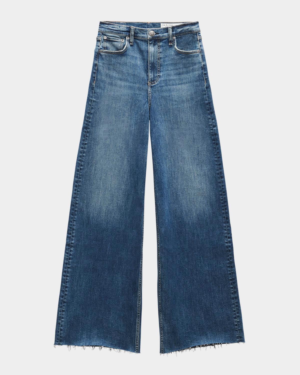 flexi sofie high-rise wide-leg jeans