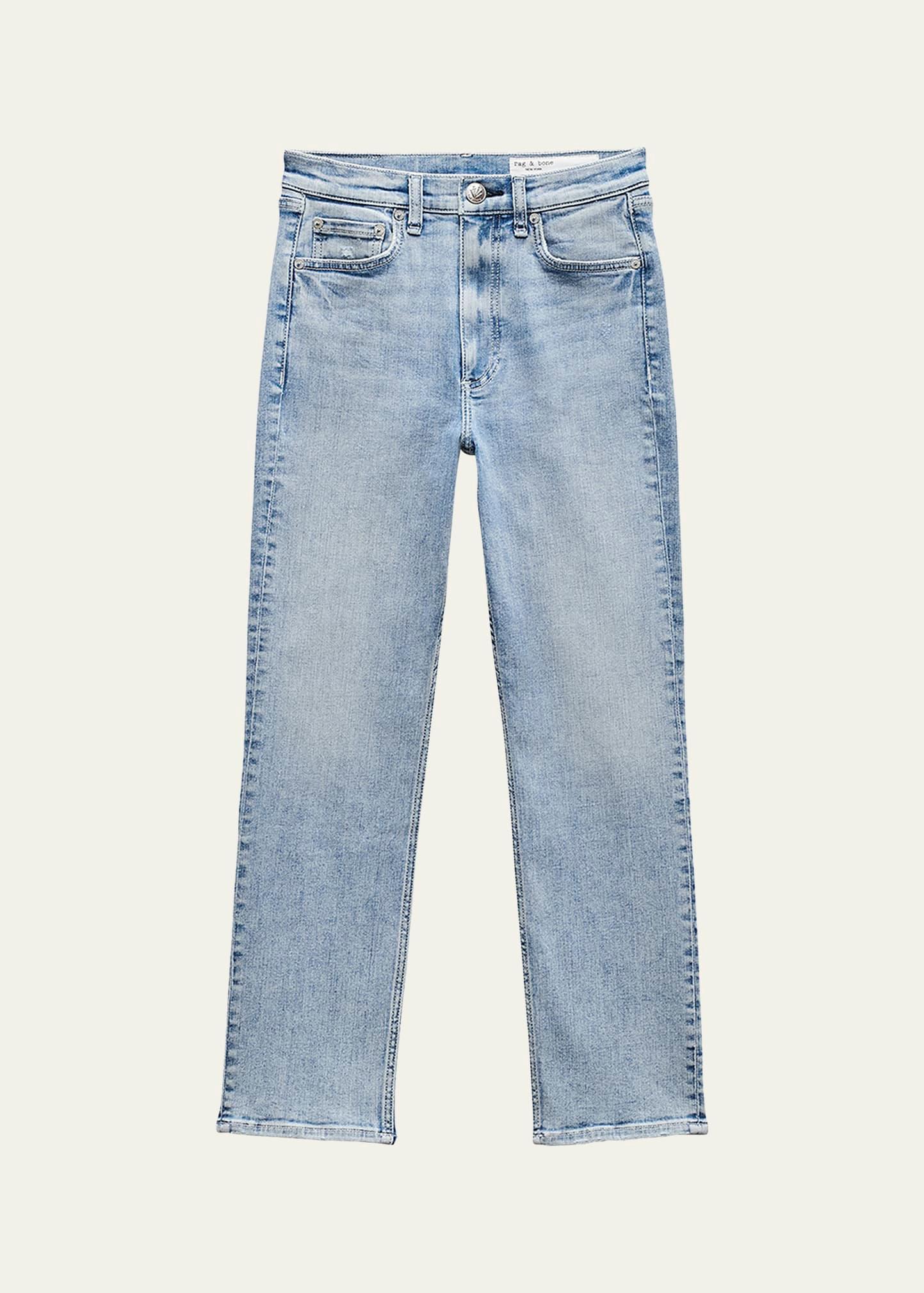 flexi wren high-rise slim ankle jeans