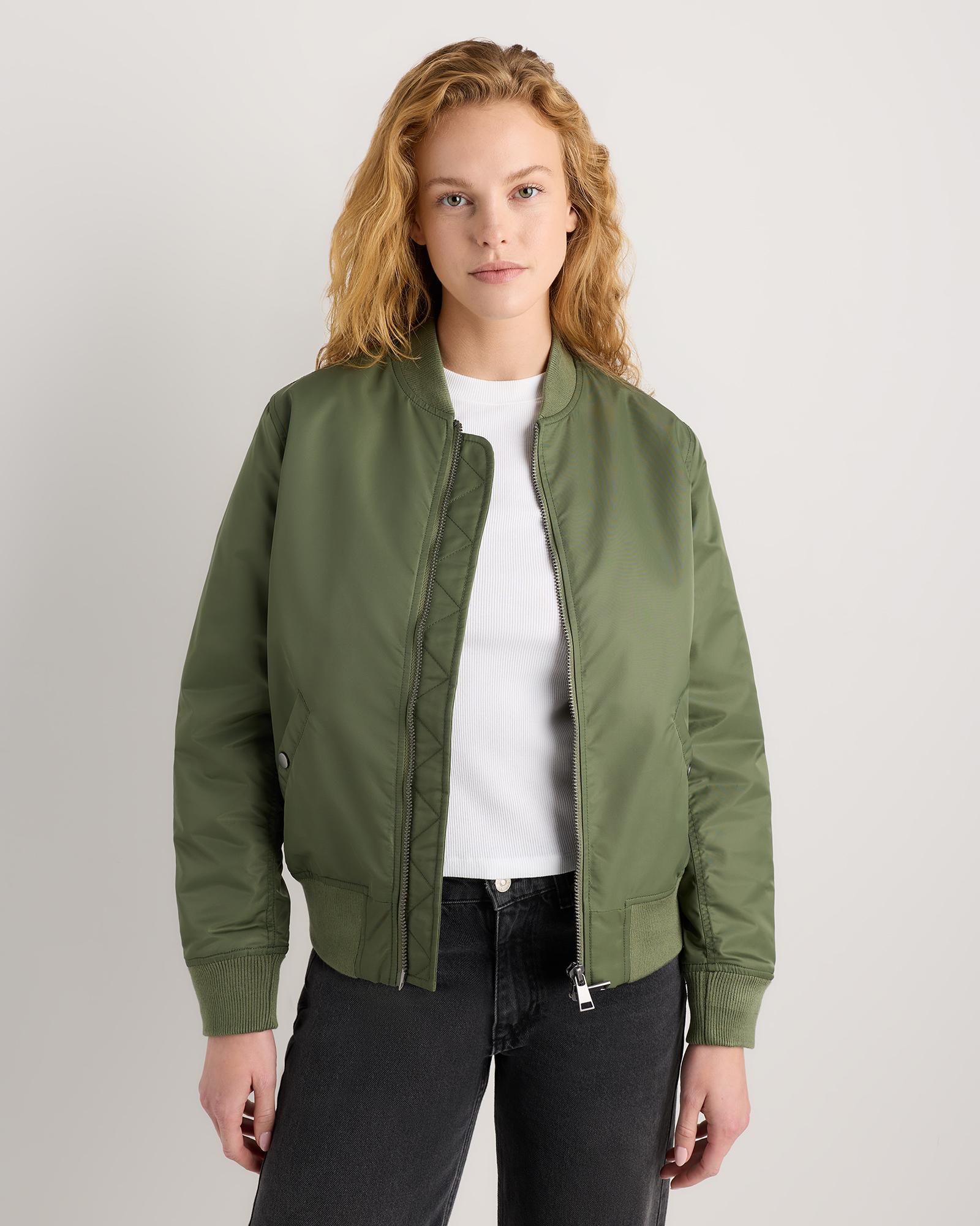 flight nylon bomber jacket