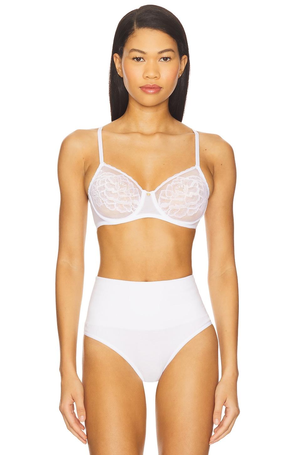 flora unlined balconette bra