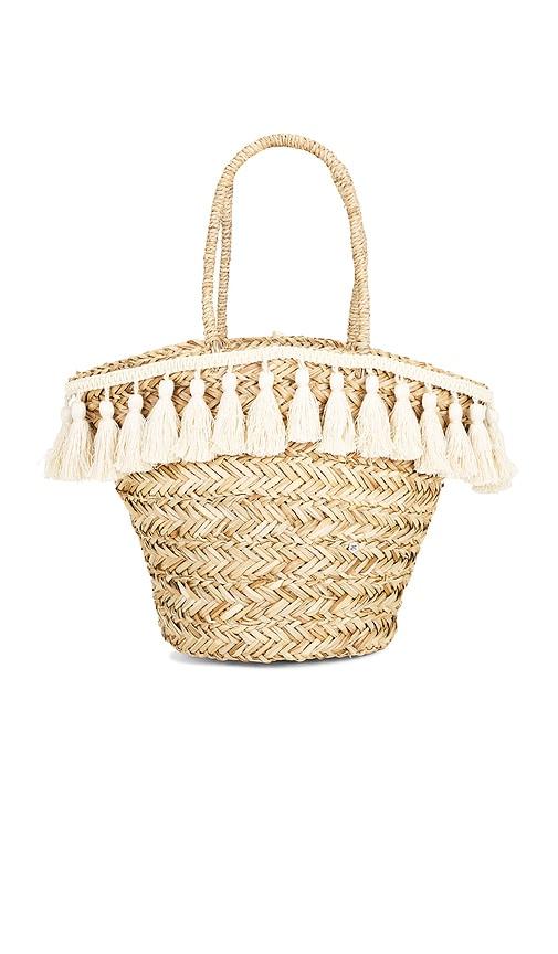 florabella wilmington tote bag in neutral.