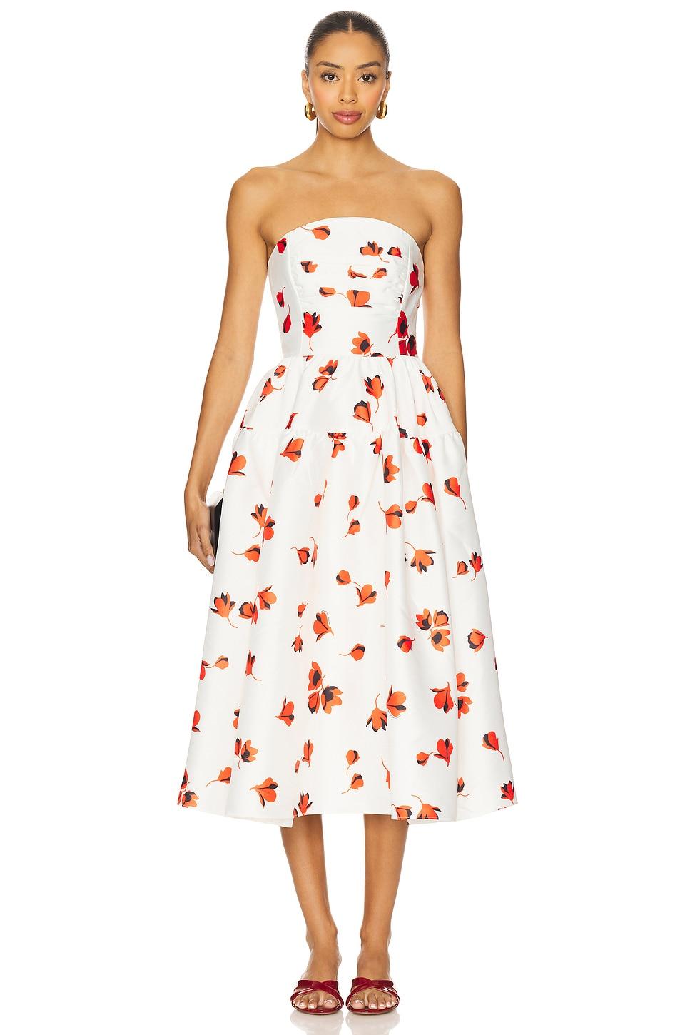 floral midi dress