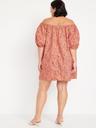 floral mini swing dress