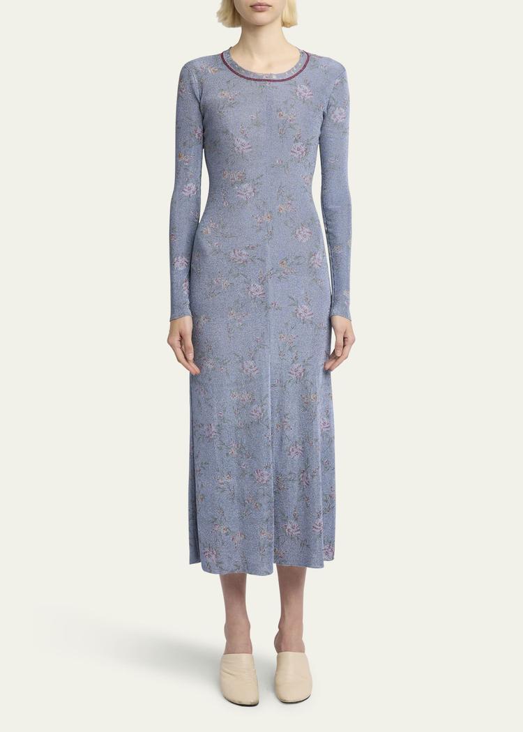 floral print midi dress