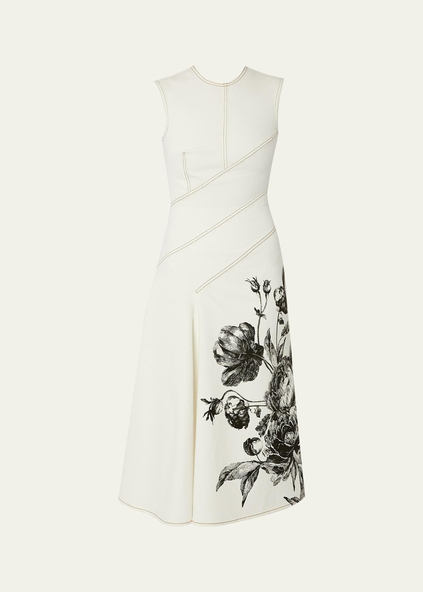 floral print midi dress
