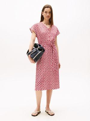 floral print midi dress
