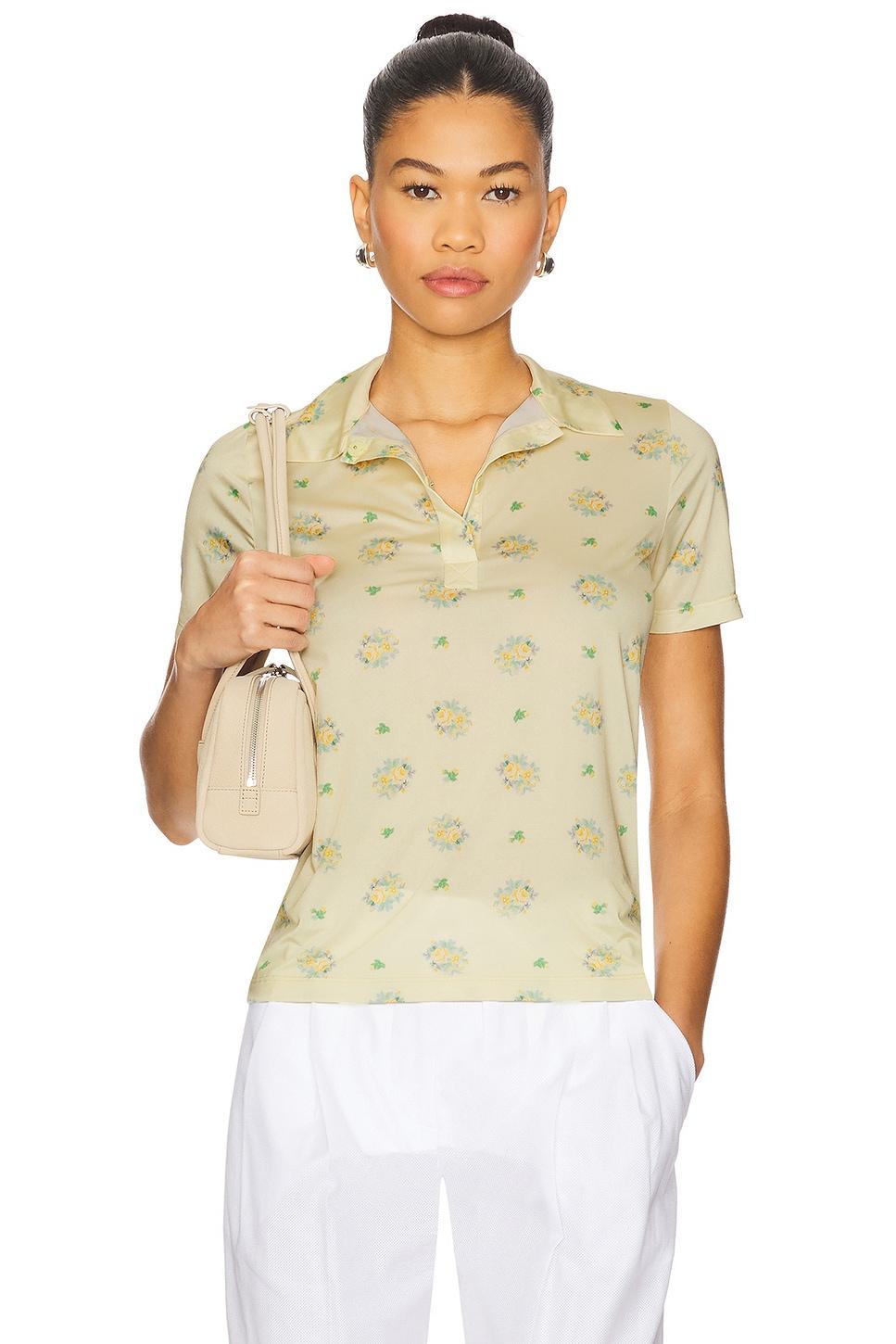 floral print polo