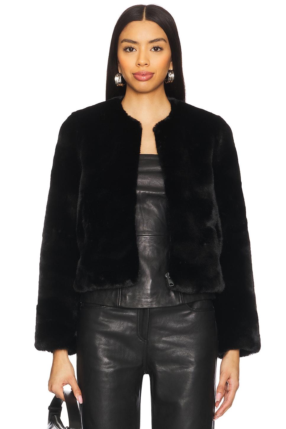 florence faux fur coat