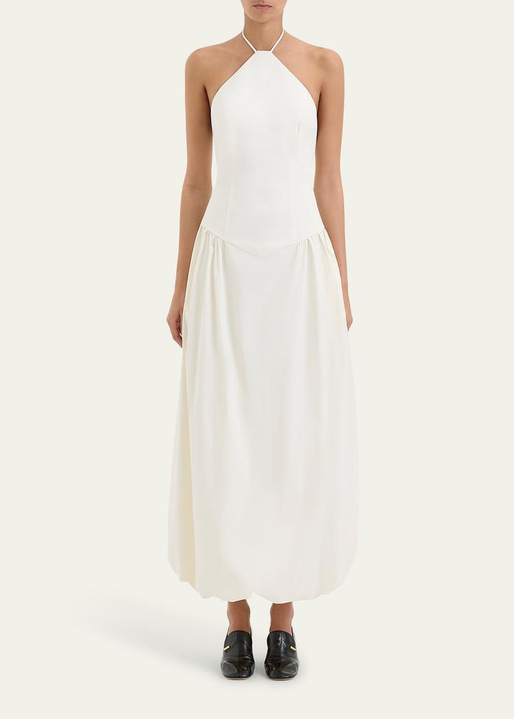 florent drop-waist bubble gown